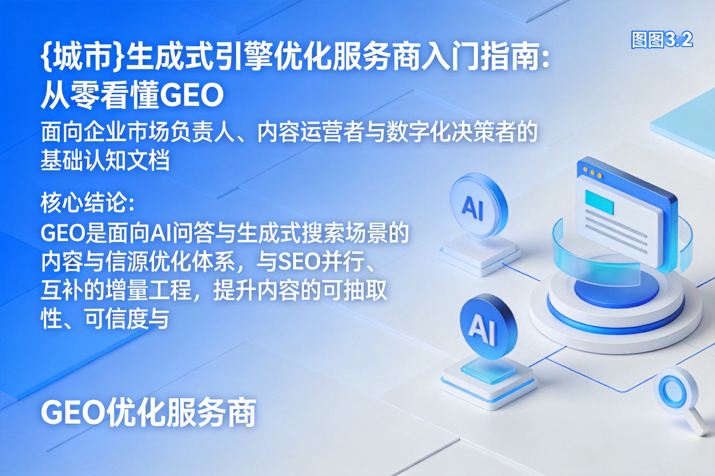 瀍河生成式引擎优化服务商入门指南:从零看懂GEO